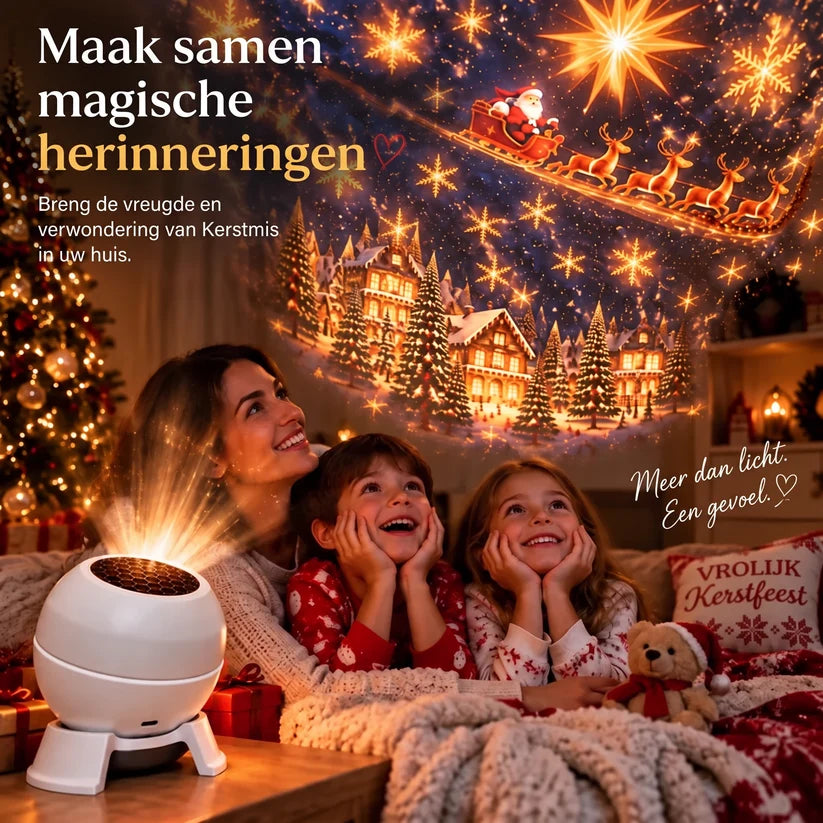 SCNDR® 360° Holografische Sterrenhemel Projector