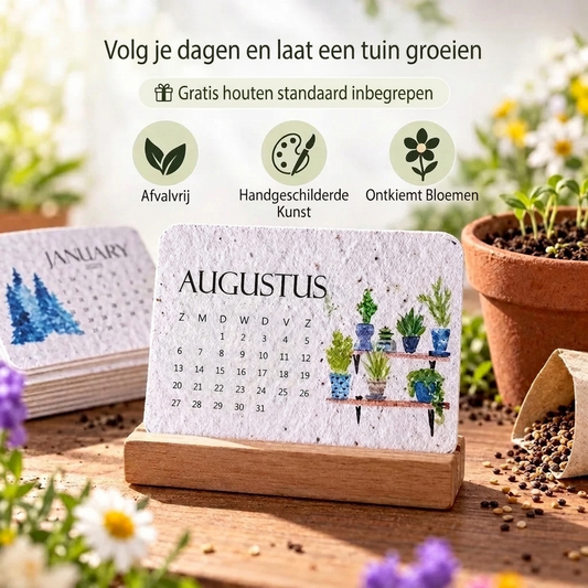 Timeless™ Eco Plantbare Kalender 2027 met Zaden
